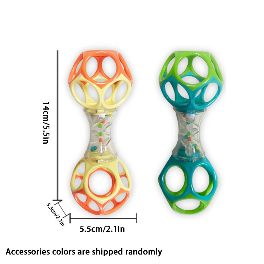 Baby Teether Rattle & Shake Barbell Toy