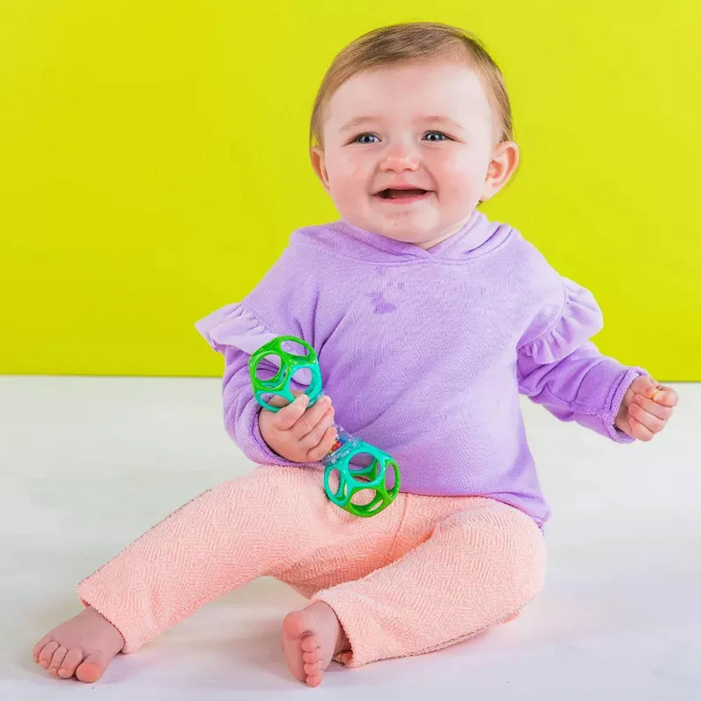 Baby Teether Rattle & Shake Barbell Toy